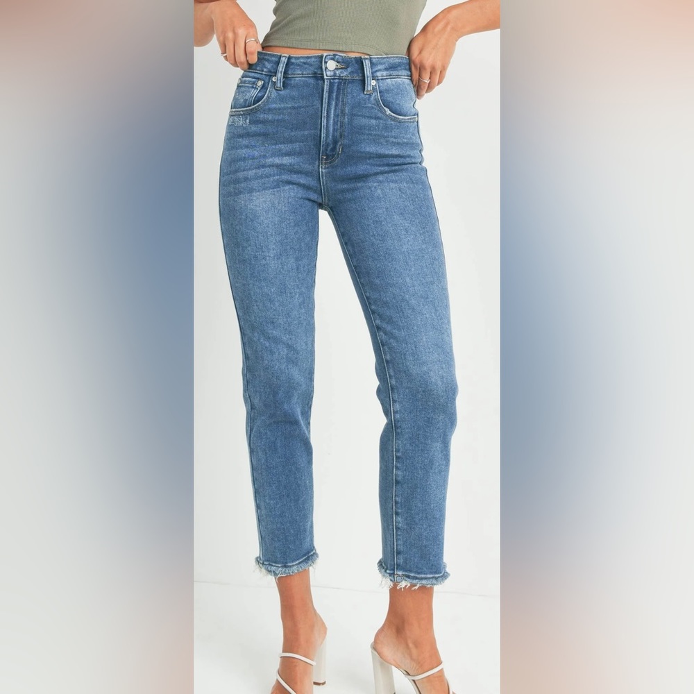 JBD size 27 frayed hem jeans